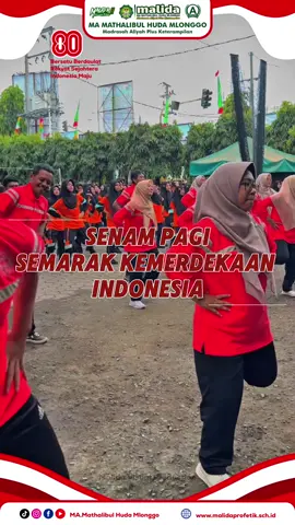 [KEGIATAN MADRASAH] SENAM PAGI SEMARAK KEMERDEKAAN INDONESIA  Assalamu'alaikum Wr. Wb.  Hai sobat MA MALIDA....  Sebelum memulai 
