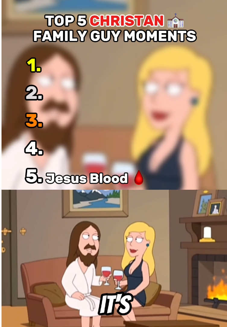 Ranking Best Family Guy Christian Moments I Folow me For More #familyguy #fyp #top5 #ranking #100k