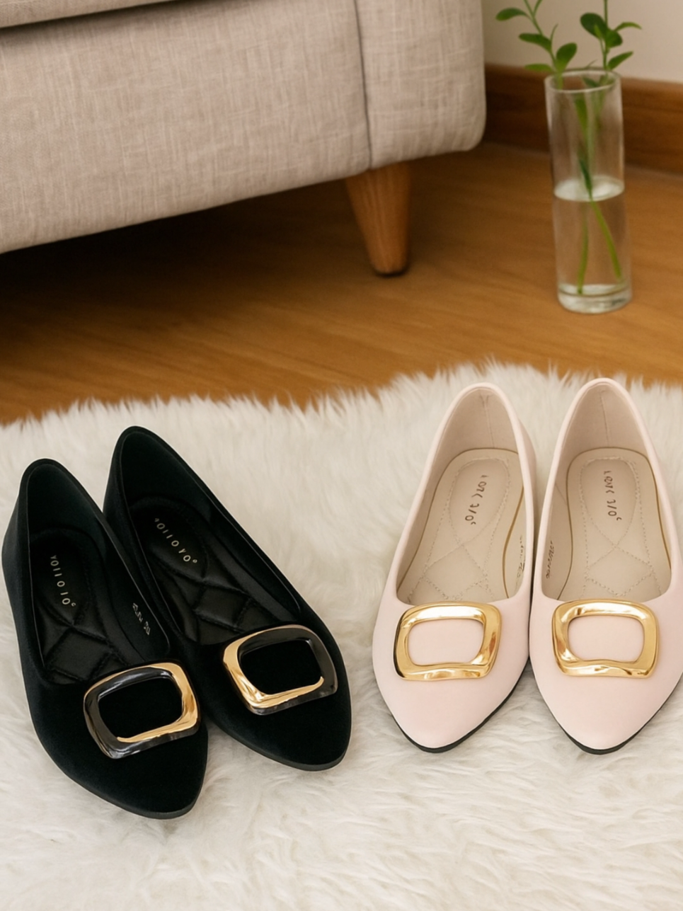 SENDAL WANITA Laviola 3330 LSF- Flat Shoes Wanita Black #sandalwanita #sandalantislip #sandalmurah 