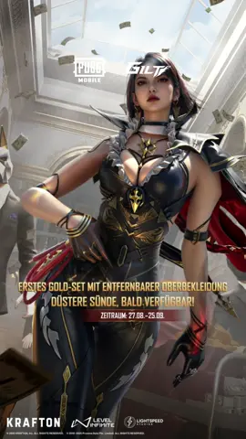 Unser erstes GOLD Set mit entfernbarer Oberbekleidung - Düstere Sünde - erscheint bald! Das wollt ihr nicht verpassen!