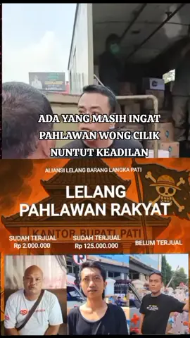 ada yang masih ingat sosok pahlawan wong cilik nuntut keadilan #fypviral #pemburubiawak #benderaonepiece #papua #pati 