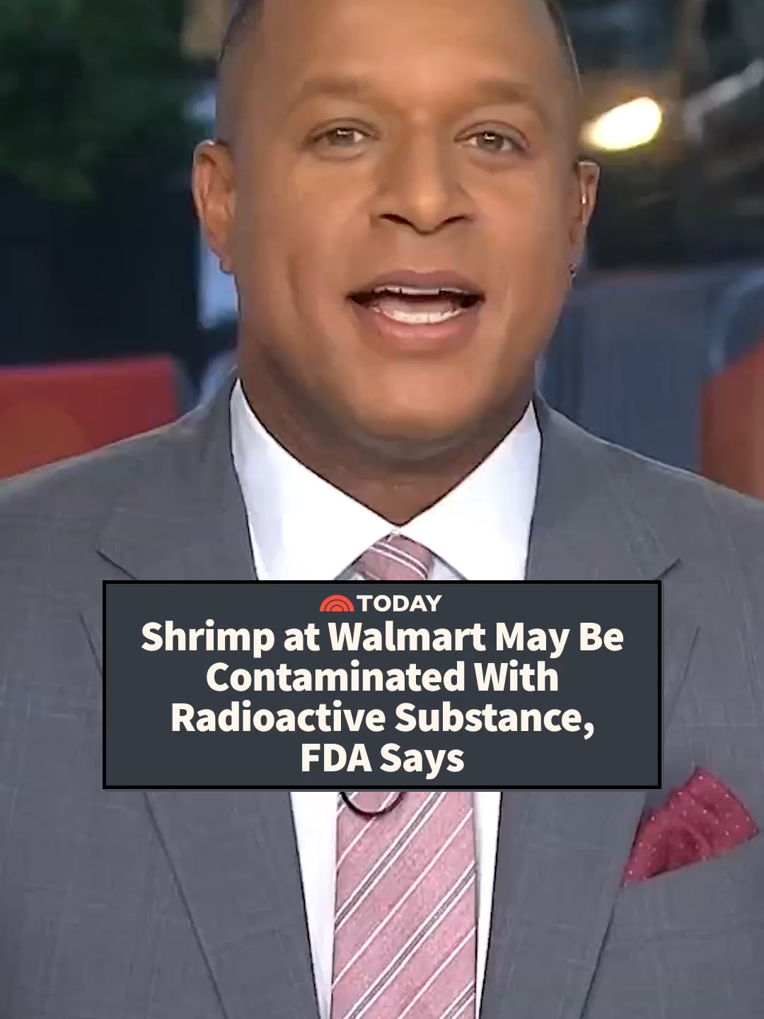 The FDA is warning people before purchasing Great Value frozen shrimp from Walmart as they might be contaminated with radioactive substance. #TODAYShow