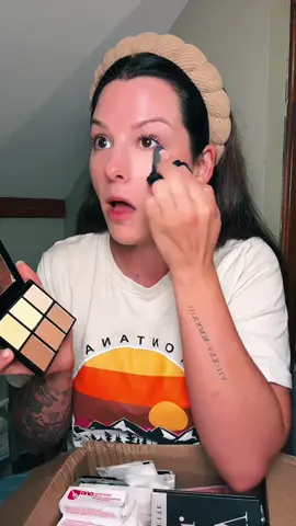 One pallet and a full face of powder. @Palladio Beauty  #drugstoremakeup #affordablemakeup 