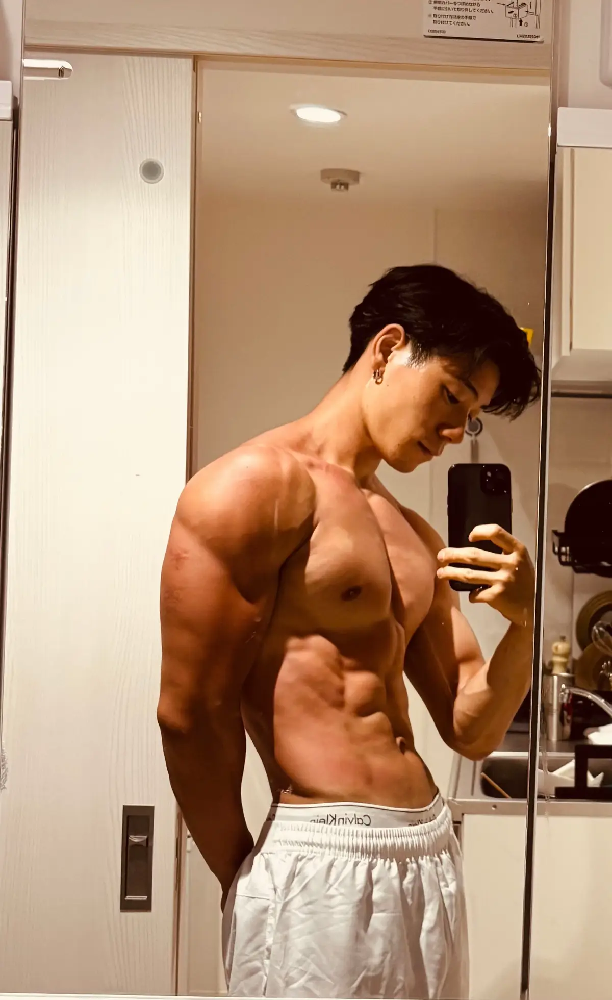 ダイエットは後少しで終わりそろそろ増量開始かな🔥 #gymmotivation #筋トレ男子 #高身長トレーニー #ダイエット 