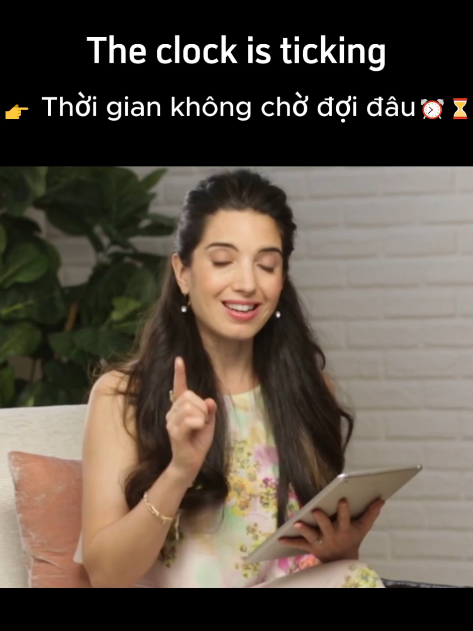 The clock is ticking #shadowing #tienganhgiaotiep #giadinhriota 