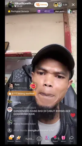 Aya lini 😂 izin ketua @dedi_supriadi05  #jaketkulit #itihkurih #itihkurihleather 