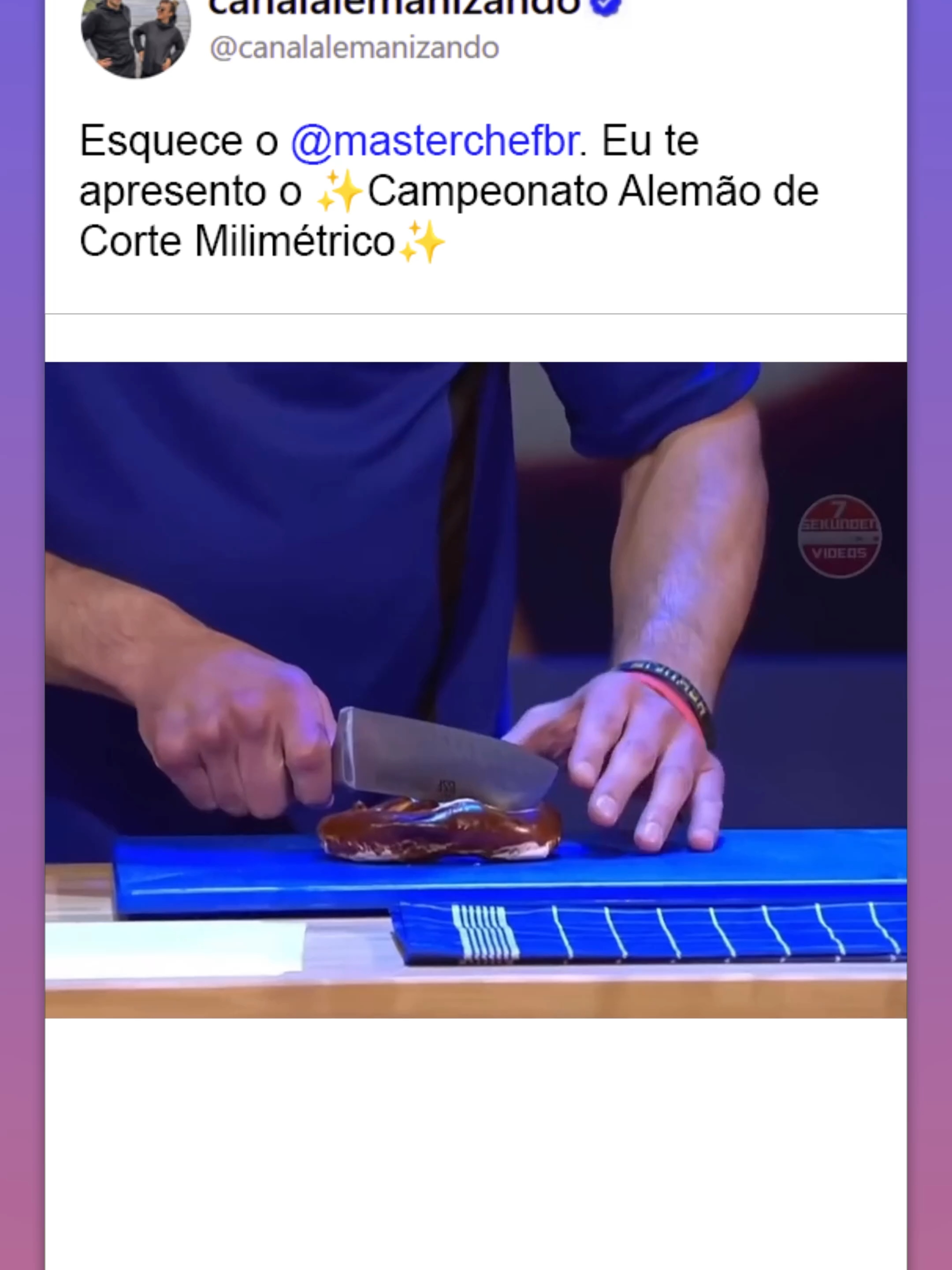 Esquece o Master Chef Brasil. Eu te apresento o ✨Campeonato Alemão de Corte Milimétrico✨ #brasileirosnaalemanha🇧🇷🇩🇪 #brasileirosnaalemanha #Alemanha #fyppppppppppppppppppppppp