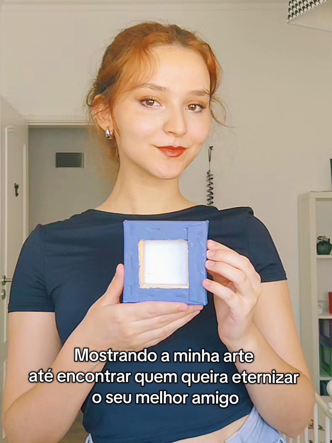 ✨ Cada mini quadro é feito com amor para eternizar o teu animal de estimação 🐾🎨 Mostrando a minha arte até chegar ao coração certo 💕 Encomenda já o teu retrato personalizado e leva para casa a memória mais fofa do teu pet! 🐶🐱🐰🐦 #petlover #artepersonalizado #art #itscardigan #tela 