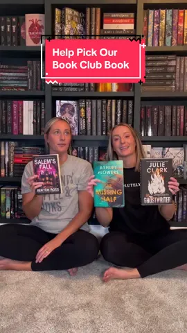 Help us pick our next book for book club 📚 #BookTok #reading #bookclubs #bookcommunity #bookclub 