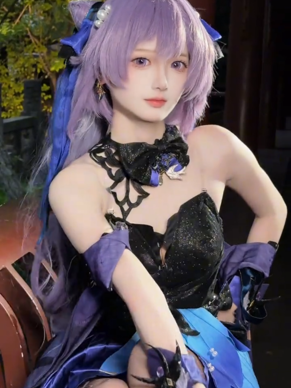 #douyin抖音 #cosplay #keqing #keqingcosplay #GenshinImpact 