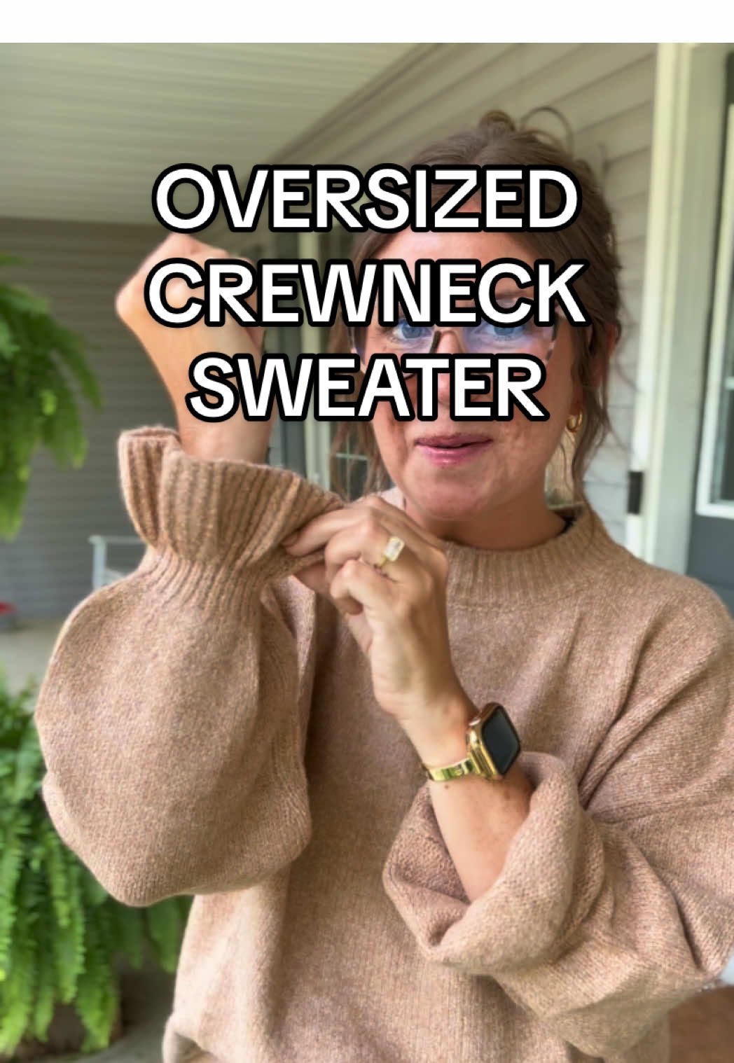 TOOK THIS ONE OUT OF THE PACKAGE SO FAST! Look past the wrinkles 👏🏻👏🏻👏🏻 #sweater #oversizedsweater #fallfashion #falldealsforyou #sweaterweather 
