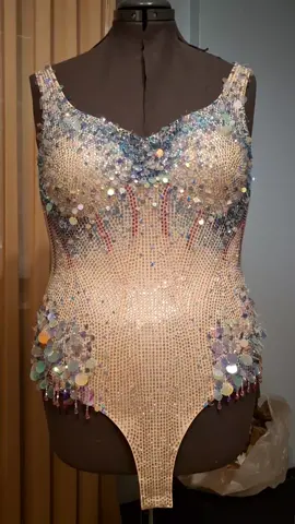 Finally finished up my second make of #taylorswift 's #Lover bodysuit in May! I forgot to post here, oops! Over 16,000 hand places gems and no idea how many stitched sequins...and I'm still adding some details! 🫶 #erastour #cosplay #fyp @Taylor Swift @Taylor Nation 