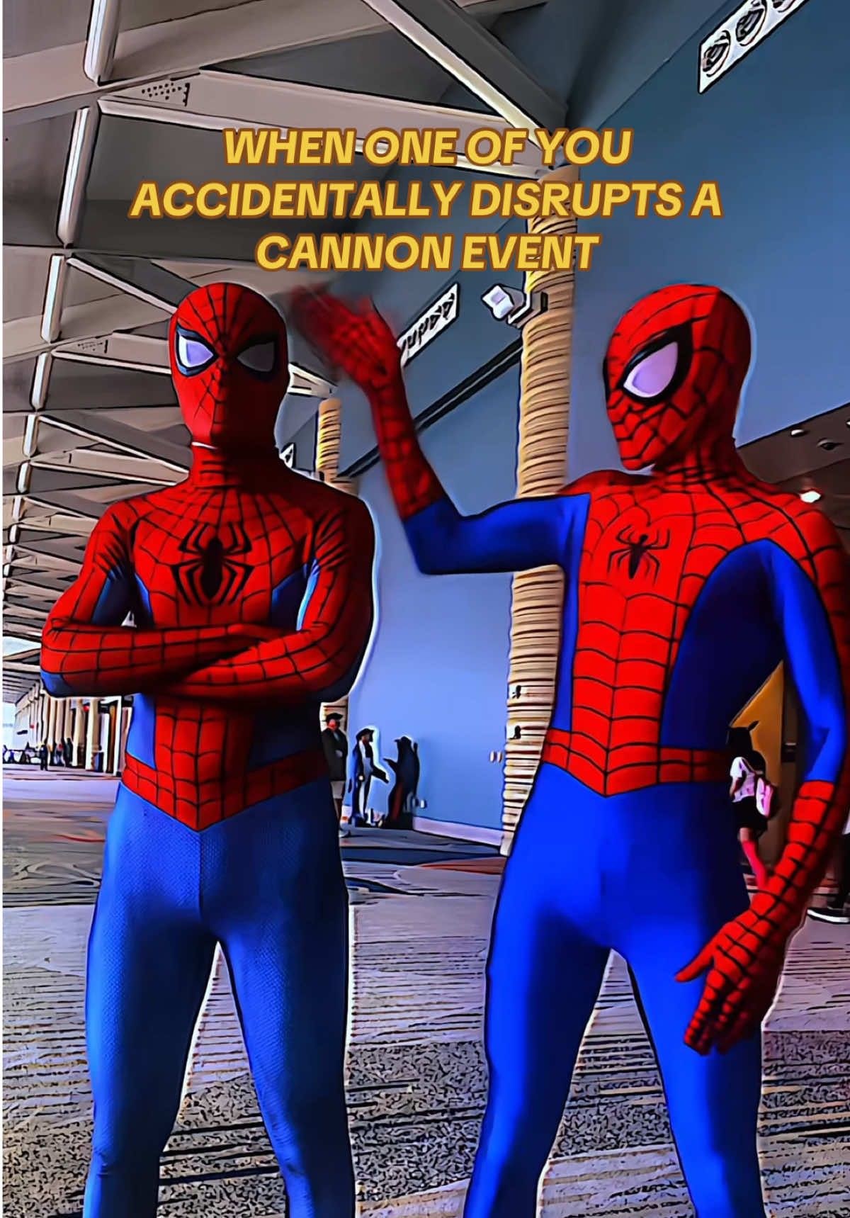 I’m not the one who stopped a cannon event from happening!! 😤😤 @Dave  #spiderman #spidermancosplay #cosplay #marvel #spiderverse 
