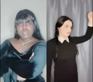 #duet with @Rebel Scum When you saw your daughter trying to electrocute her brother while been late for the charity event #addamsfamily  #bumblebeeboo2 #morticiaaddamscosplay  #roadto16kfollowers✨💜 