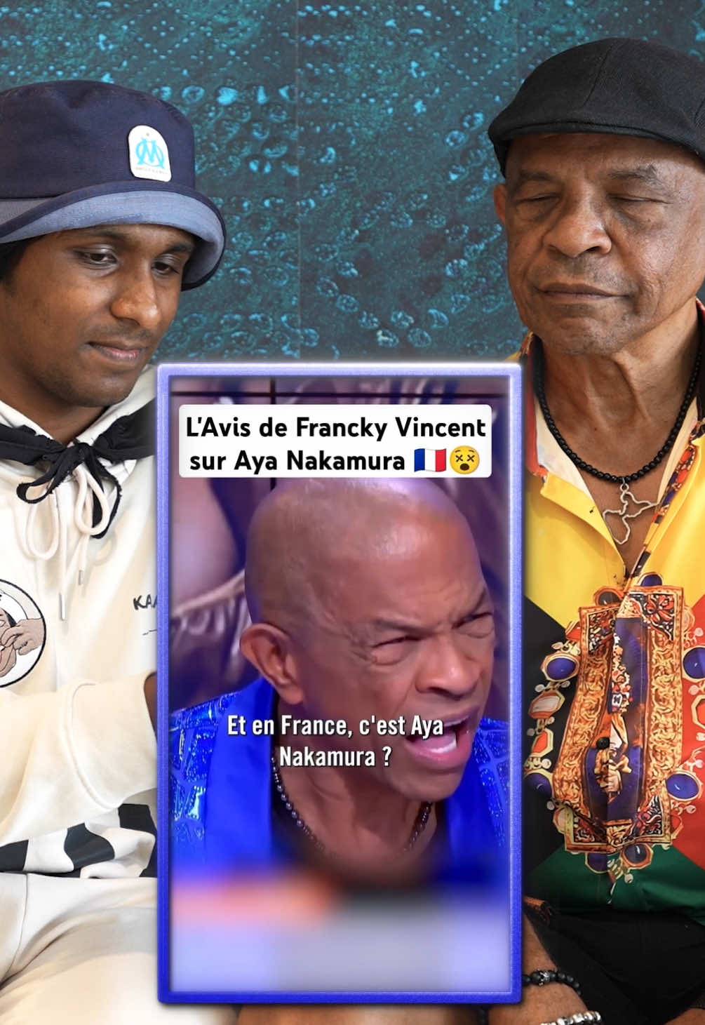 Francky VINCENT détruit @Aya Nakamura 😅😶 #paris #ayanakamura #marseille #humour 