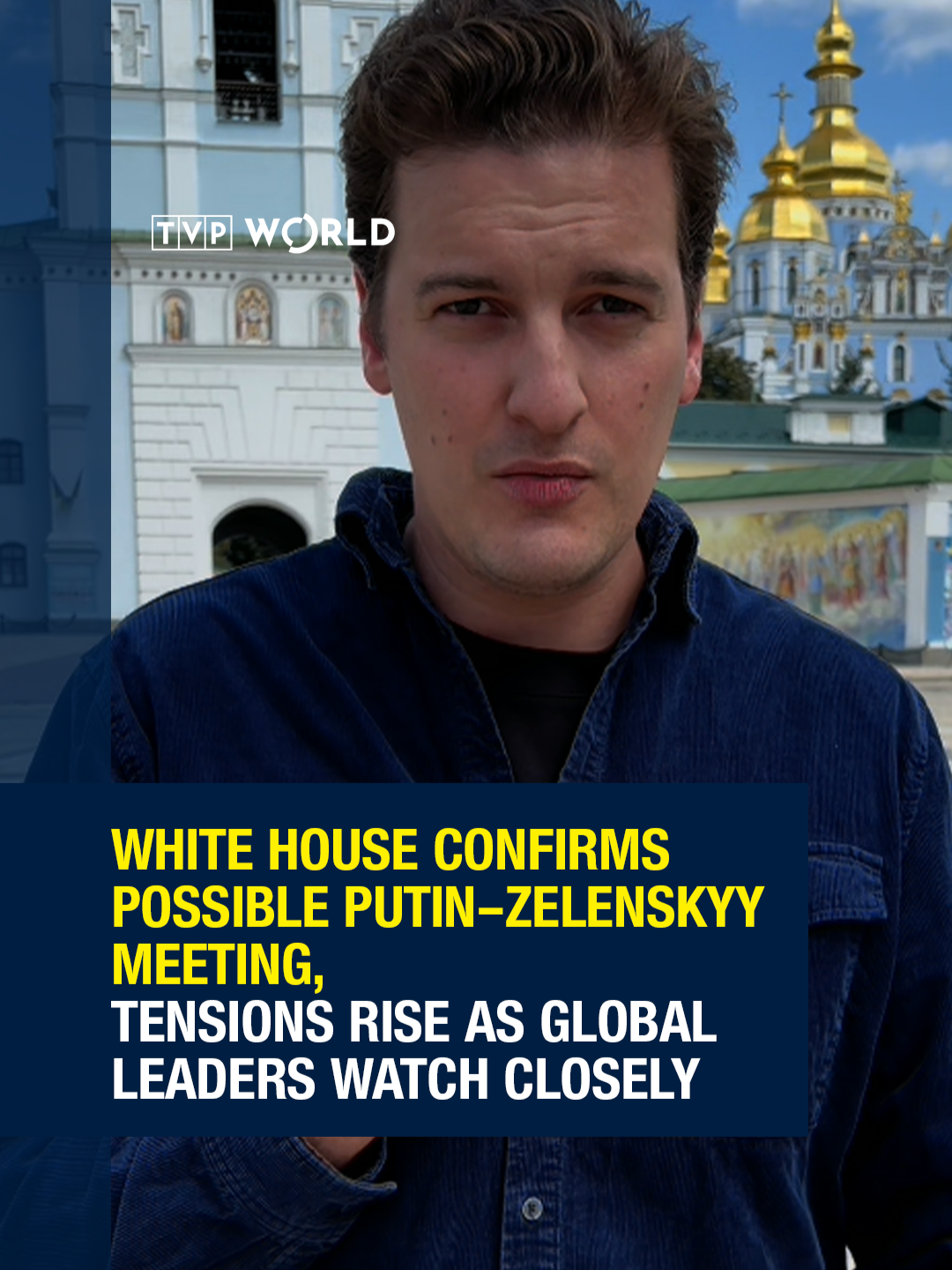 Tensions rise as a potential meeting between Russian President Vladimir Putin and Ukrainian President Volodymyr Zelenskyy is confirmed by the White House. With multiple locations under consideration and uncertainty over whether the meeting will actually take place, global leaders are watching closely. While Donald Trump believes Putin may be ready to strike a deal, European officials remain skeptical of his intentions. TVP World's Alex Cadier reports from Kyiv on the diplomatic stakes and the growing divide in international expectations. #UkraineWar #Diplomacy #PeaceTalks #Zelenskyy #Putin #DonaldTrump #Geopolitics