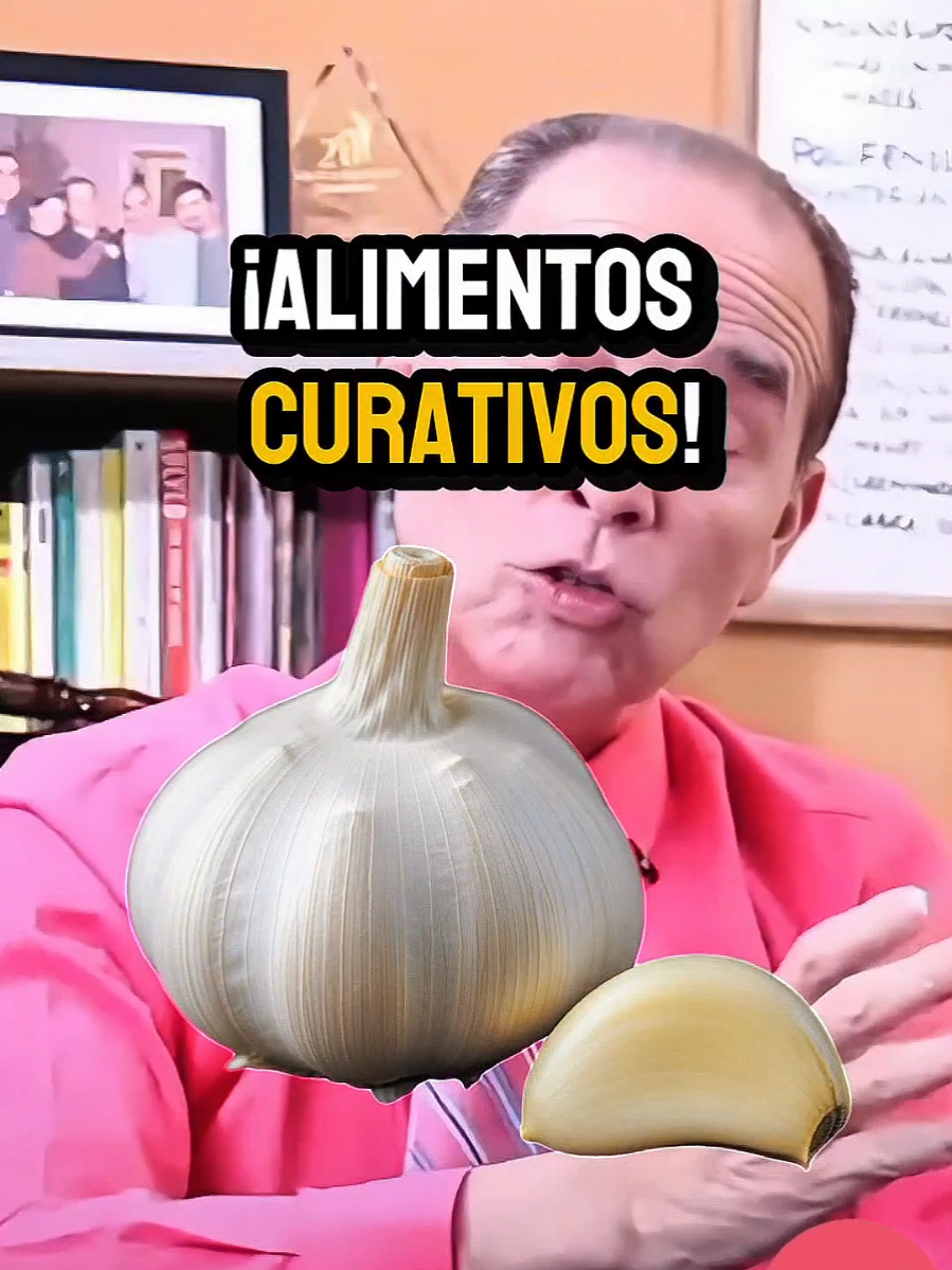 ¡Alimentos curativos! #ajo #remediosnaturales #hipertension #cancer #franksuarez 