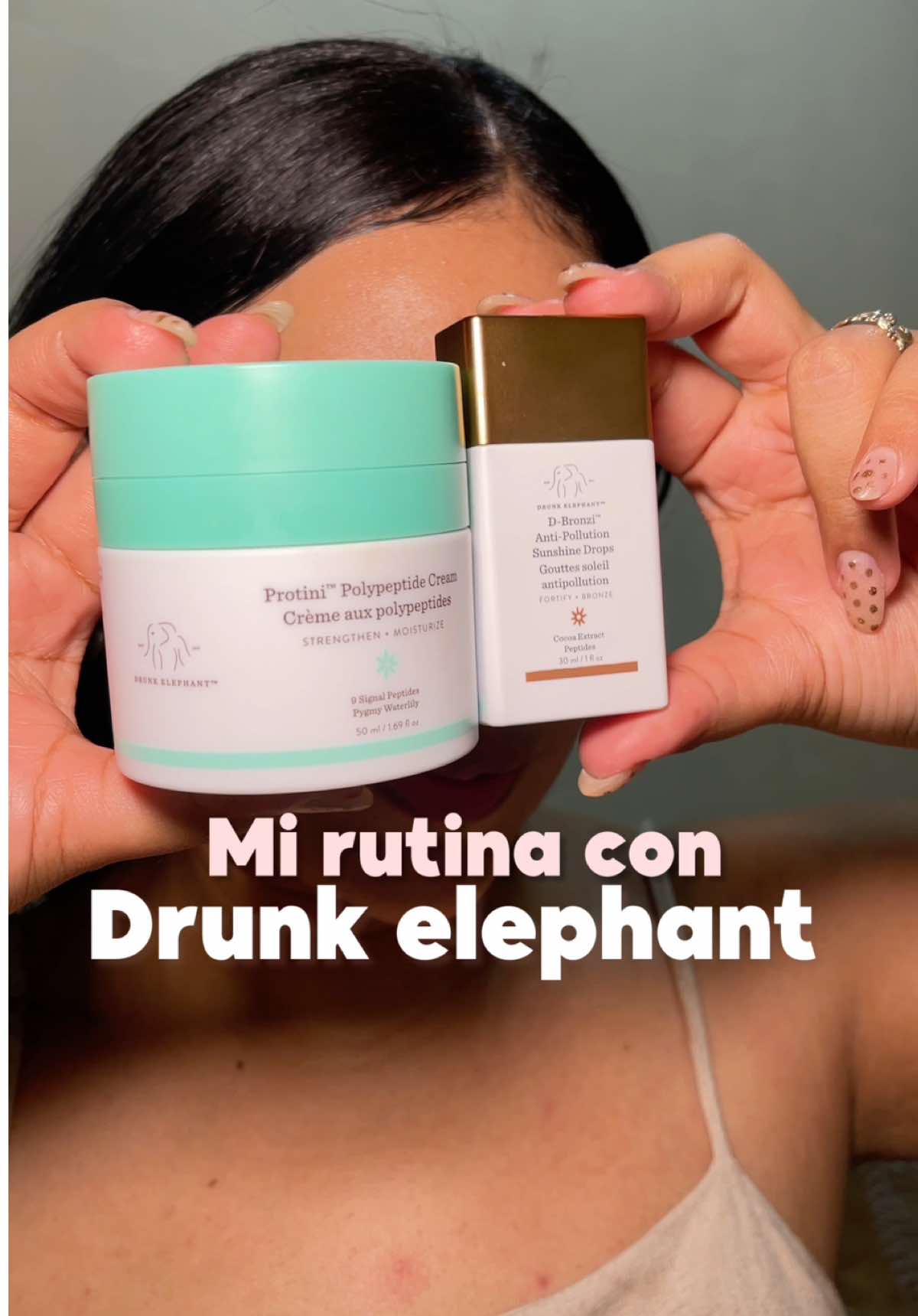 gifted by Drunk Elephant  Grwm con Drunk Elephant @Drunk Elephant  Protini and D-Bronzi fueron los Estrellas en mi Skincare Routine  #drunkelephantskincare #Básicosparaelcuidadodelapiel #drunkelephant #skincaretok #dbronzidrops Drunk elephant . D bronzi drops . Protini . Skincare routine . Millyxglowy 