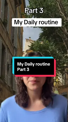My Daily routine 💙 #englishteacher #englishlistening #englishpractice #shadowing #viral 