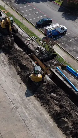 “From the ground to the sky 🚧💧 Drone + on-site footage as our DDM team helps keep the City of Richardson running strong by repairing essential waterlines. #ConstructionLife #Infrastructure #DDMConstruction #CityProjects #DroneFootage #BossFollow #ts12 #dallastx #richardsontx #richardsonconstruction #dfwconstruction 