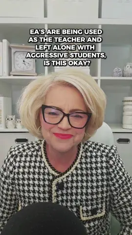 When educational assistants are left to manage classrooms and aggressive behaviors without a teacher, it exposes gaps in safety, training, and proper support. #SpecialEducationBoss #StudentSupport #SchoolSafety #EducationMatters