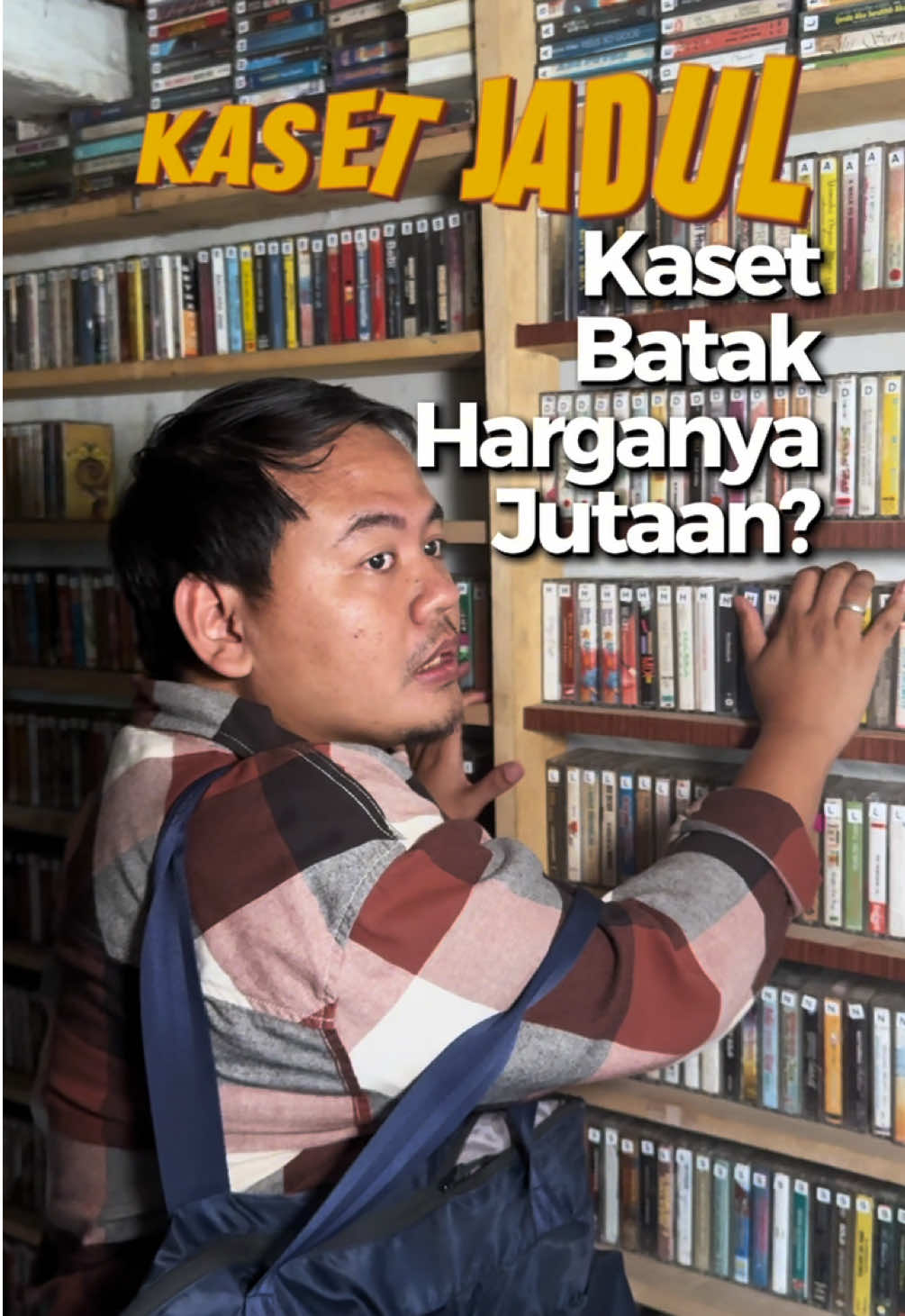 Jual kaset jadul di Medan. Kaset Lagu Batak Bisa Satu Jutaan harganya??? 