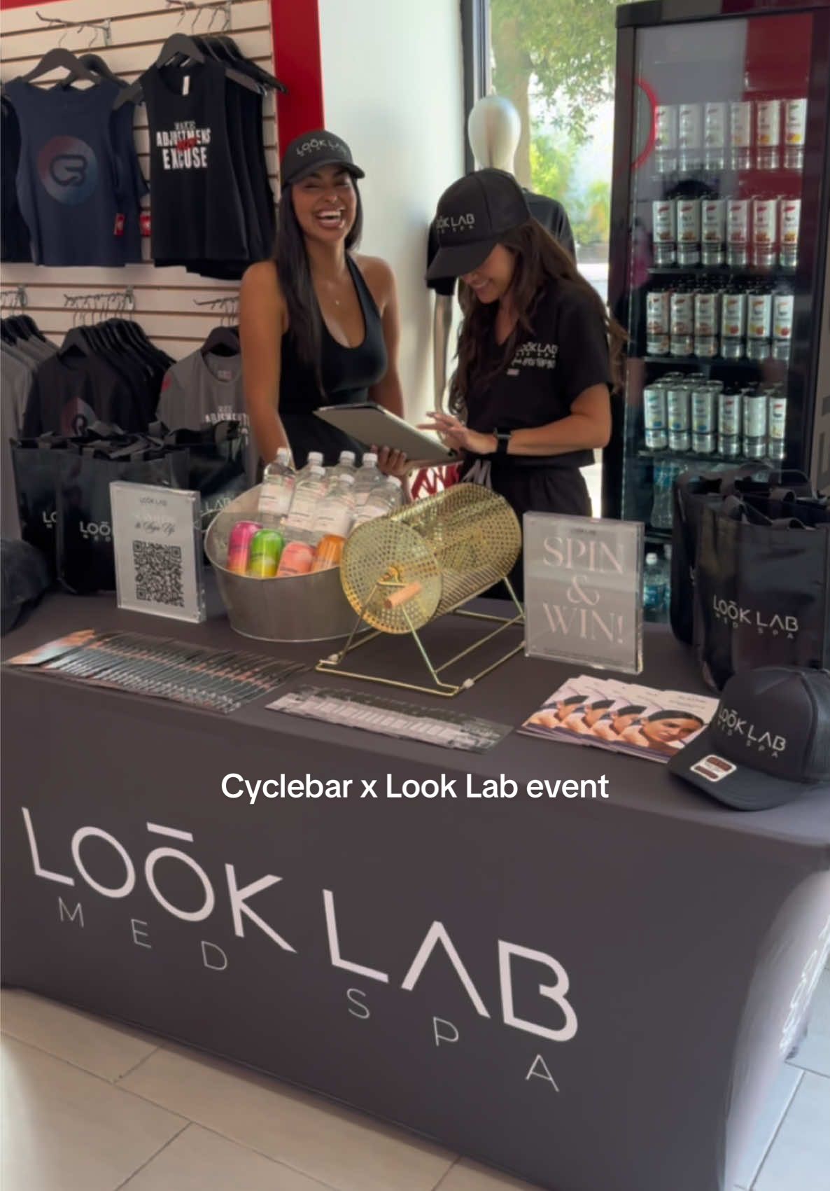 @cyclebar x Look Lab 🤍 Always love connecting with our community through events like this!  @Amanda | FL Aesthetic Injector  #MedSpa #CycleBar #Botox #Fyp 