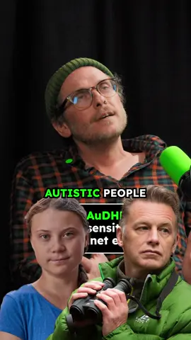 Thoughts? 🤔 From The Hidden 20% podcast with Dr Sam Friedman 🟢 #autismawareness #adhd #gretathunberg #chrispackham 