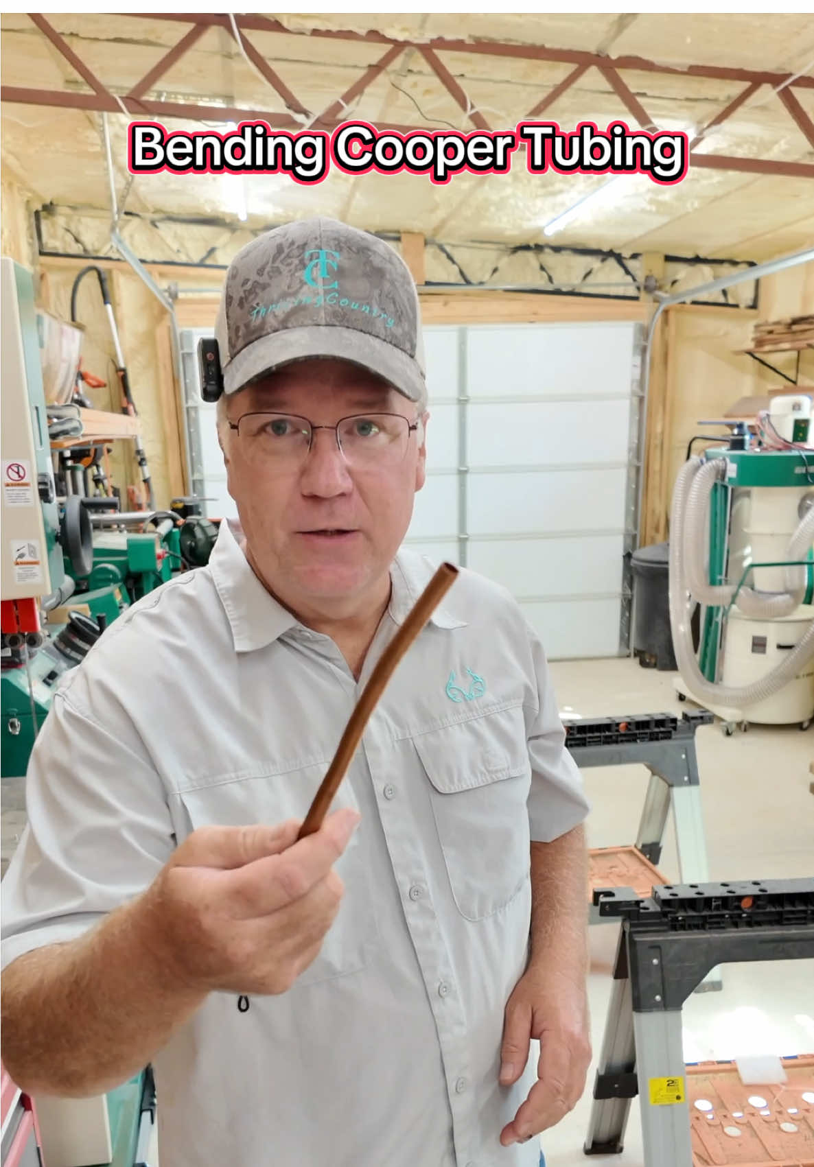 Vevor has done it again with this Copper Tubing Bender. Makes perfect bends, every time. ##DIY##copper##hvac##tools##thrivingcountry@@Vevor_US
