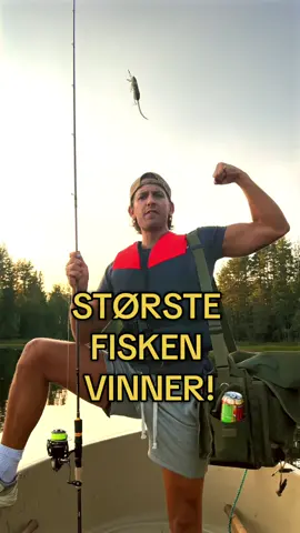 Fiske-vlog: STØRSTE FISKEN VINNER!🎣🐠 