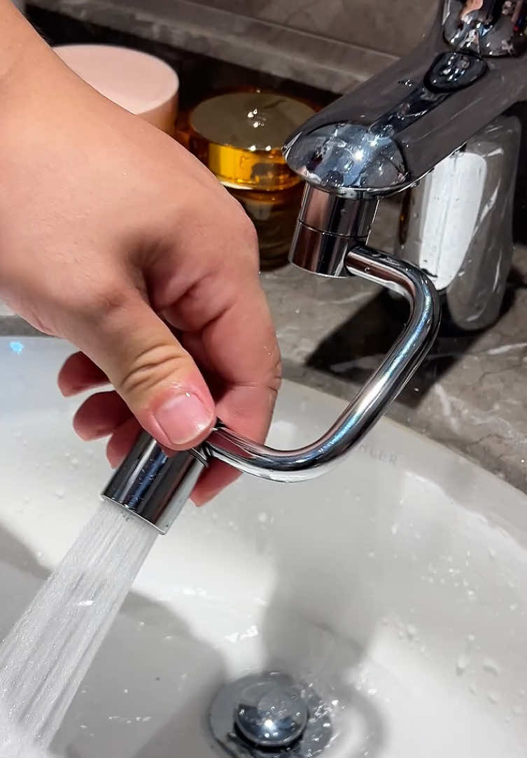 The $9 upgrade your sink has been begging for! #homeimprovement #original #extinction #faucetextender #gadgets #fyp