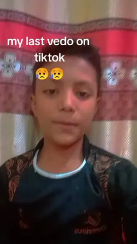 ##foryoupage ##my last vedo on tiktok 😥😥😥#