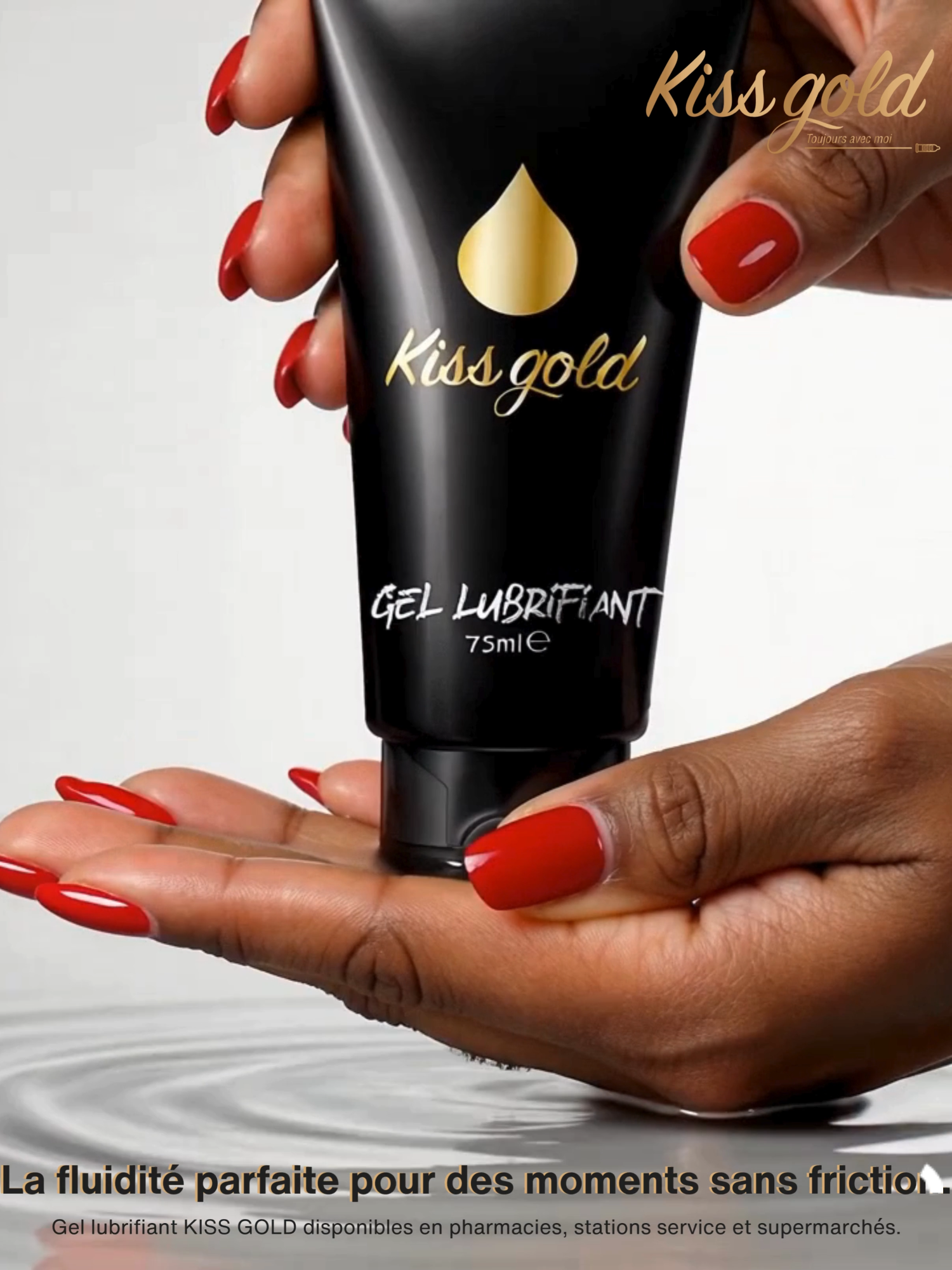 Ton lubrifiant, tu l'as ?... 😏 #kisstoujoursavecmoi #kissgold #plaisirgourmand #couple #kissandplay #sexta #lubrifiants #lesexcestsuper