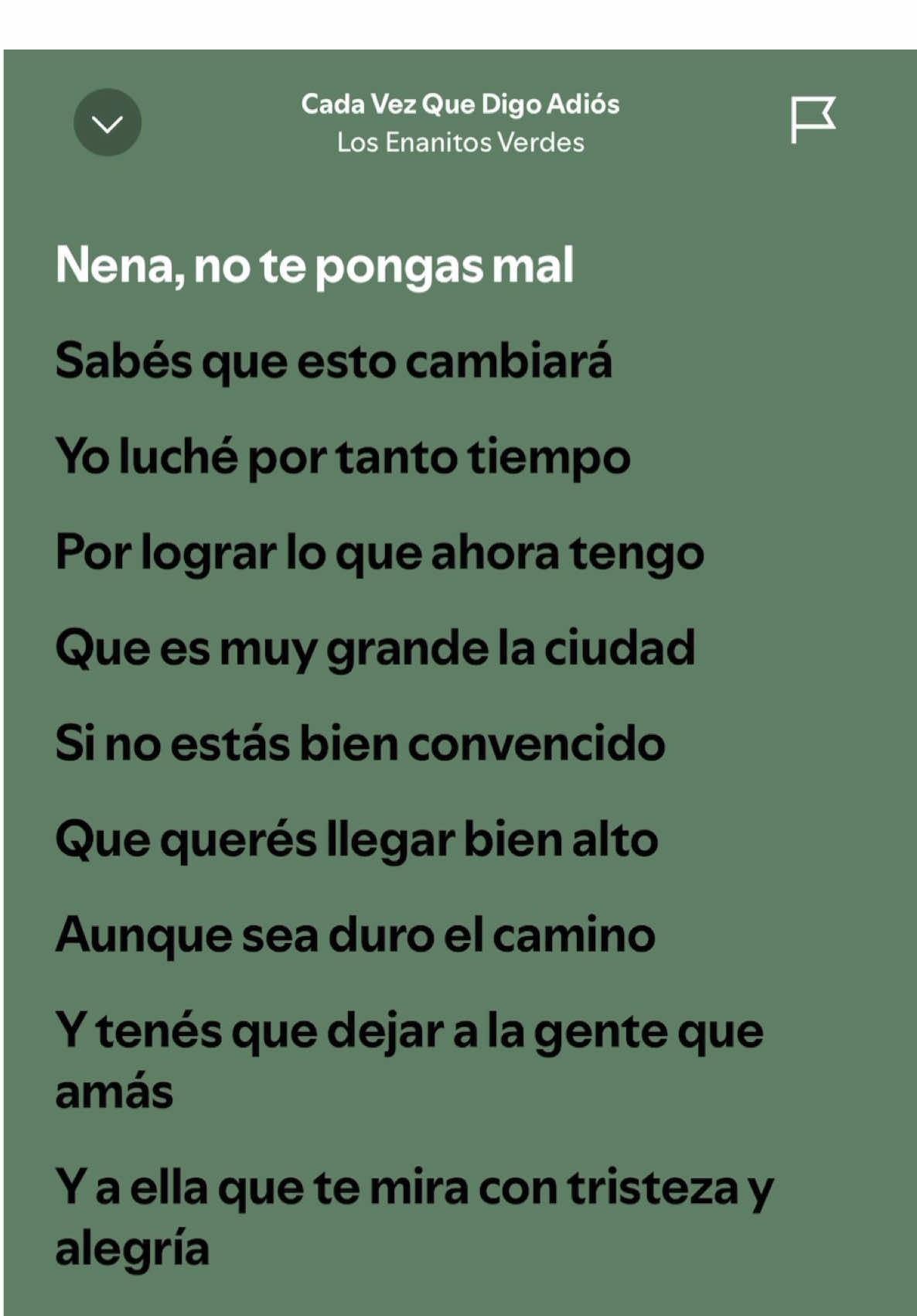 Los enanitos Verdes - Cada vez que digo adiós 💚 #enanitosverdes #musica #lyrics_songs #dedicarvideos♡ #rolitaschidas 