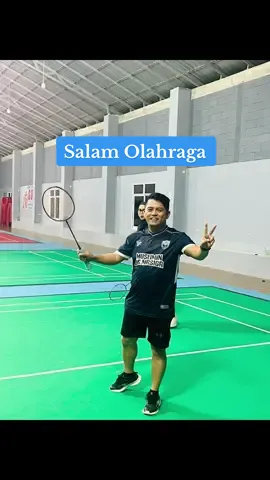 Menyempatkan berolahraga agar tetap sehat beraktifitas #salamolahraga🇮🇩 