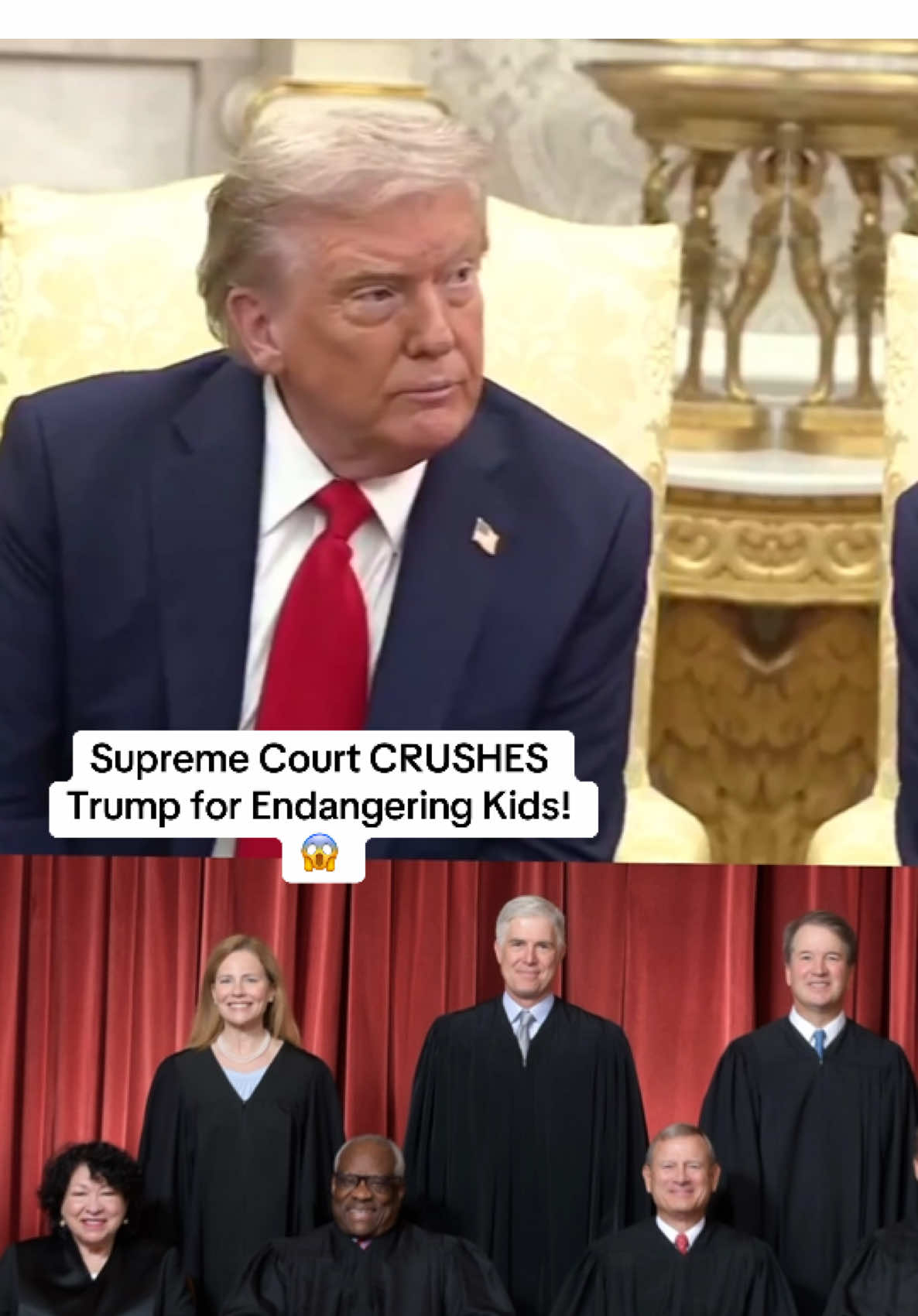 #creatorsearchinsights Supreme Court DROPS a DEVASTATING HAMMER on Trump! 😱 His Education Move EXPOSED as a DIRECT THREAT to America’s Children!. #fyp #viral #fypusa #trump 