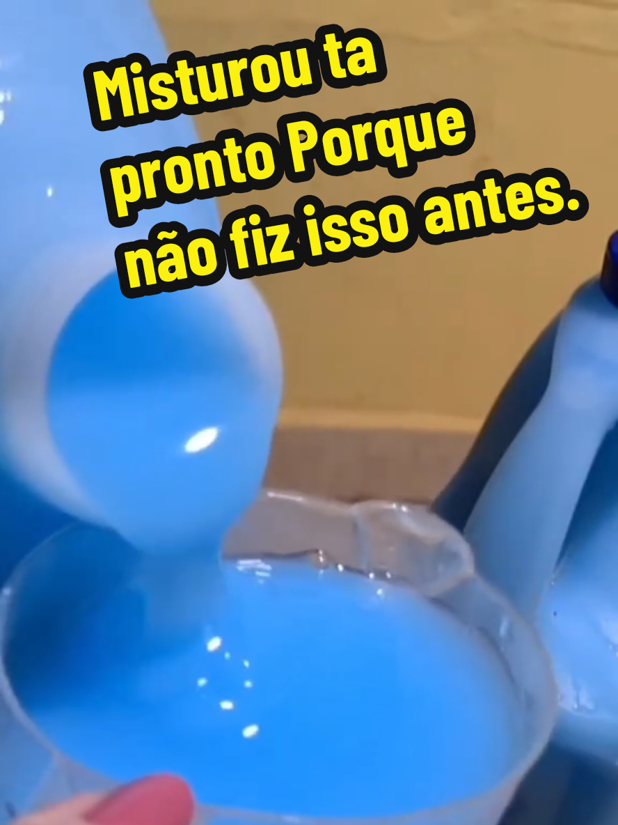 MISTUROU TA PRONTO  10 litros de  Amaciante em menos de 5 minutos . #dicacaseira #boramonetizar #boraviralizar #vidanaroça 