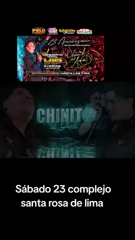 #fans los 23 aniversario del chinito del ande 