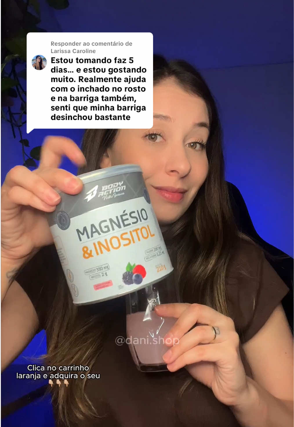 Respondendo a @Larissa Caroline olha esse depoimento amigaaaas‼️ ❤️#magnesio #magnesioinositol #cortisolelevado #depoimentomagnesio 