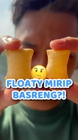 FLOATY MIRIP BASRENG? 🤔 #snackgambarkucing #floatysnack #seriouslyfun 
