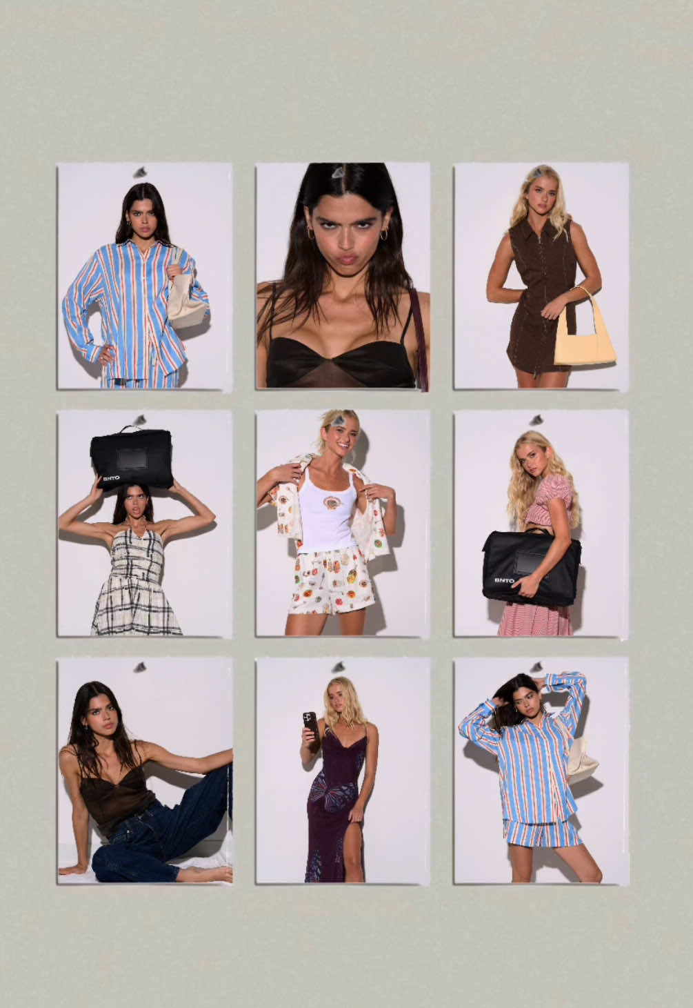 A visual diary of this week’s new arrivals ✨  #BNTO #RentBNTO #moodboard #newarrivals