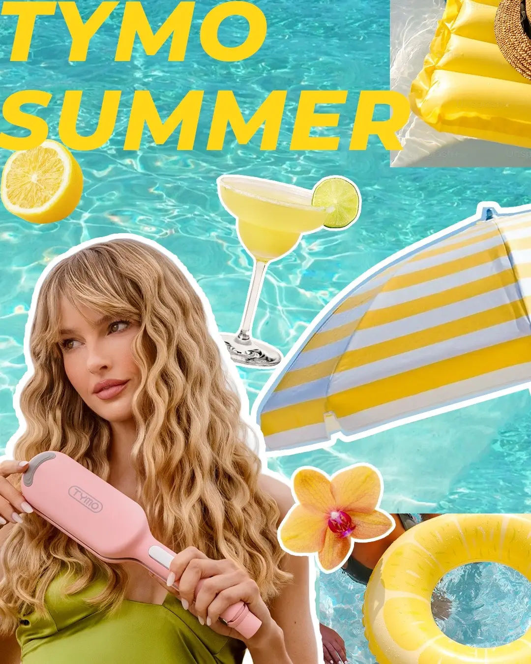 ☀️ Your summer glow-up starts with TYMO 🌊  Shiny waves, bouncy curls, sleek looks, every style on point ✨ #TYMO #TYMOBEAUTY #hairtok #hairstyles  #summervibe 