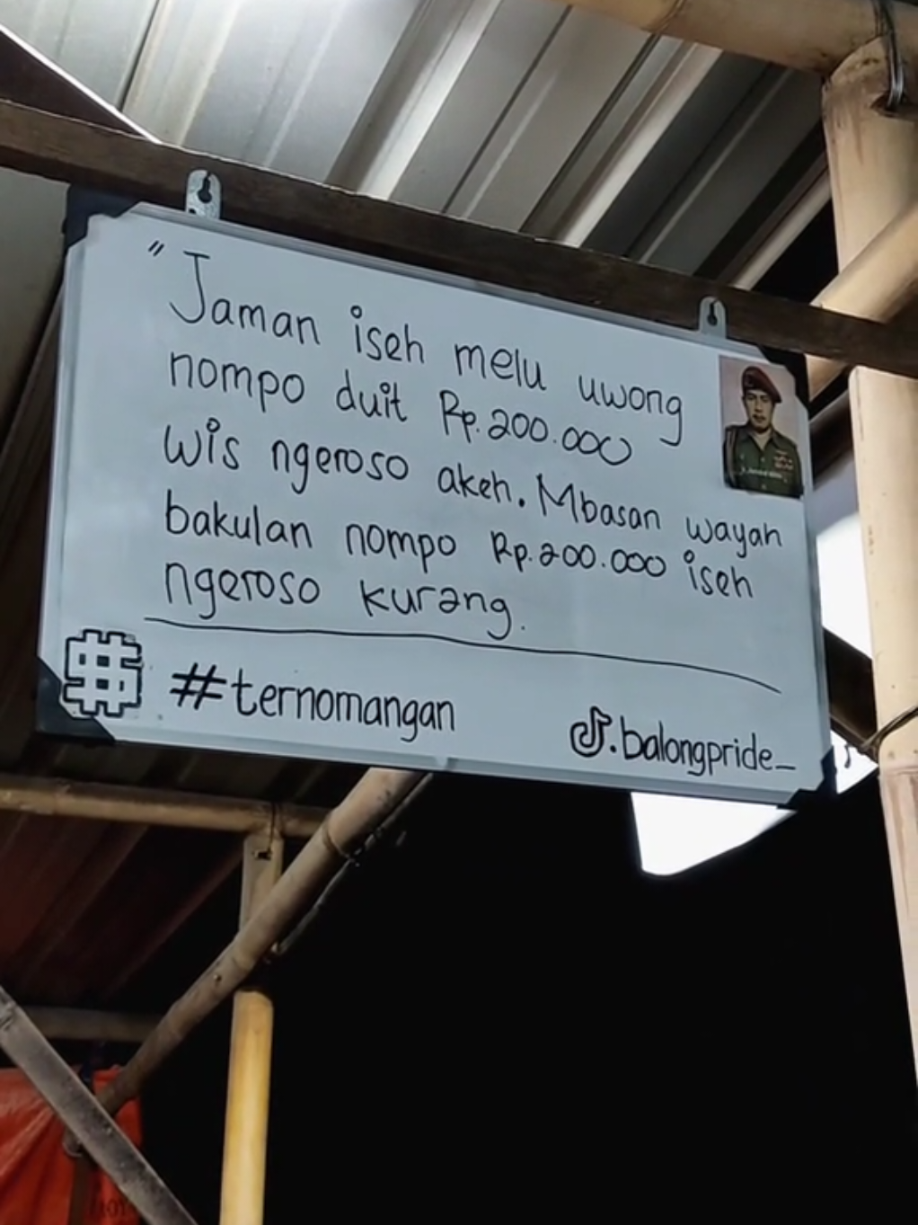 iki pie leh muterne duit gawe bakulan sesok. Monggo mampir Nasi Goreng RAJARASA lokasi: etan prapatan ngumpul, balong, Ponorogo  #quotes #jowopride #storyjowo #fyp #masukberanda #jowostory #ponorgo24jam #nasgorrajarasa #balongpride #rombongannyeni #sampitak #ponorogostreetfood #fyppppppppppppppppppppppp 