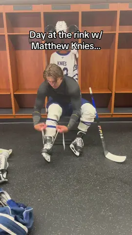 Matthew Knies took our cut resistant TILO Neck & Wrist base layer for a spin. Stay tuned for all the new content! #NHL #torontomapleleafs #hockey 