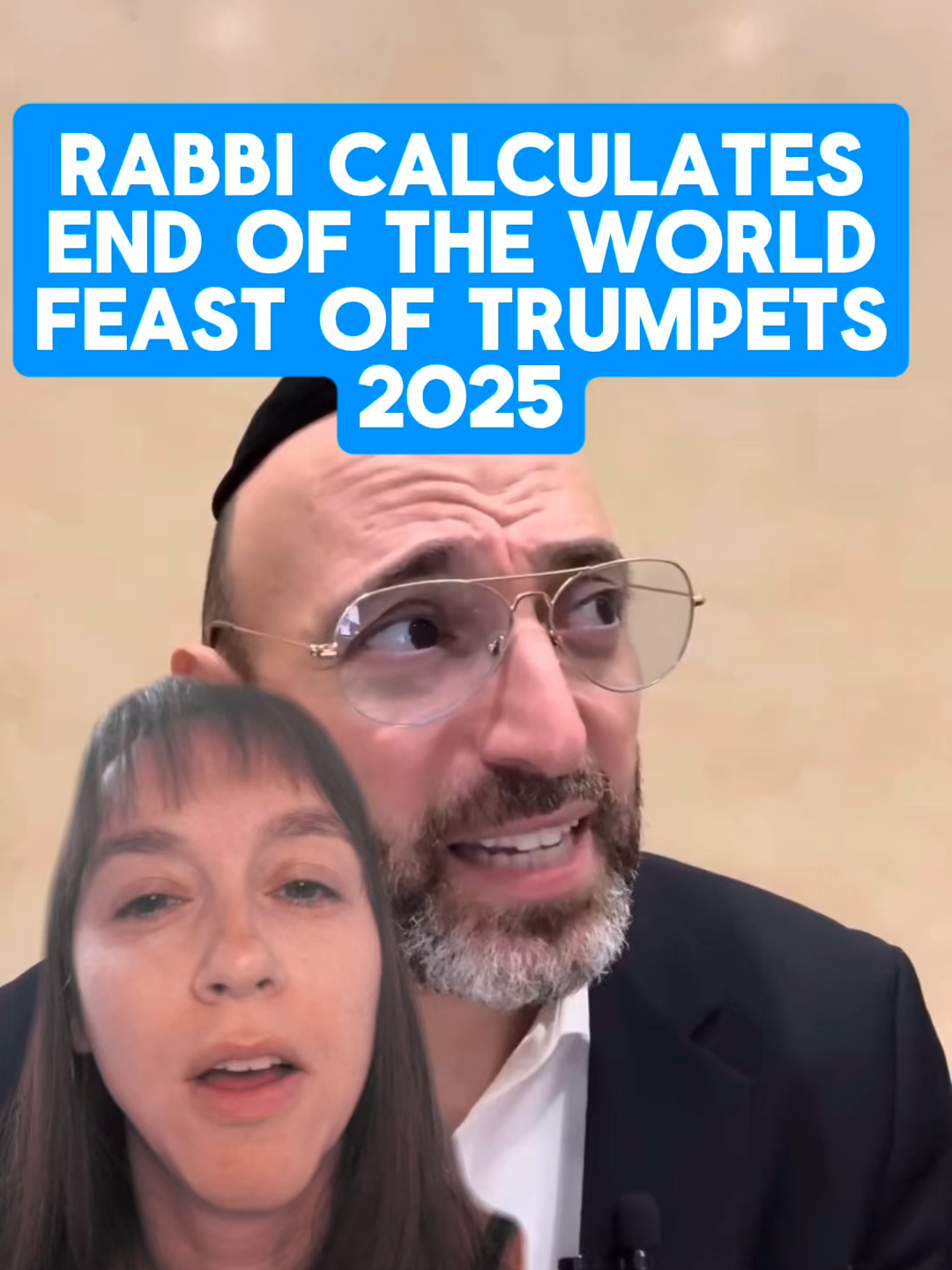 Rabbi calculates end of the world...and it's the feast of trumpets. #endtimes #thirdtemple #endtimesigns #bibleprophecy #endtimesprophecy #israelnews #israeltourism #holyland #bibletok #worldtok #jesusisking #jesusiscoming #christianitytiktok #christiantiktok #repentfromyoursins #bible #redheifer