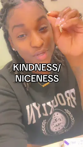 Do you walk in niceness or kindness? do you understand the difference ?.. #fypシ #kindness #called 