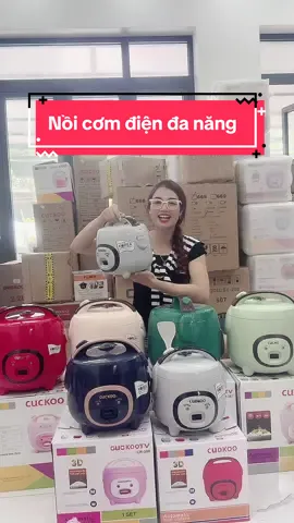 Nồi cơm điện đa năng cuckoo , chuẩn gu hiện đại, nhiều màu sắc đẹp mắt, đủ dung tích 1l-1.2l-1,8l-2.2l. #fyp #xuhuong #noicomdien #nồi #cuckoo 