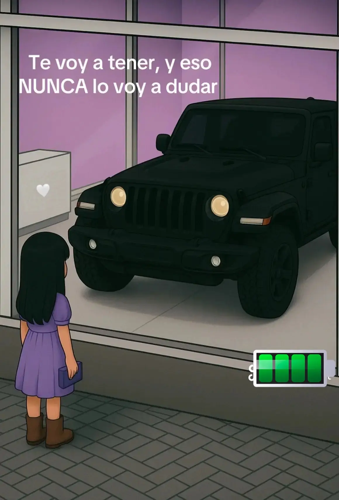 Can’t wait to add things to her 🥹🩷🩷  Any suggestions ? #dreamcar #jeep #electriccar #fyp #hyrid 