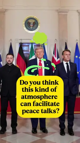 Do you think this kind of atmosphere can facilitate peace talks ?#usa🇺🇸 #fyp #foryou #Trump #tiktok 