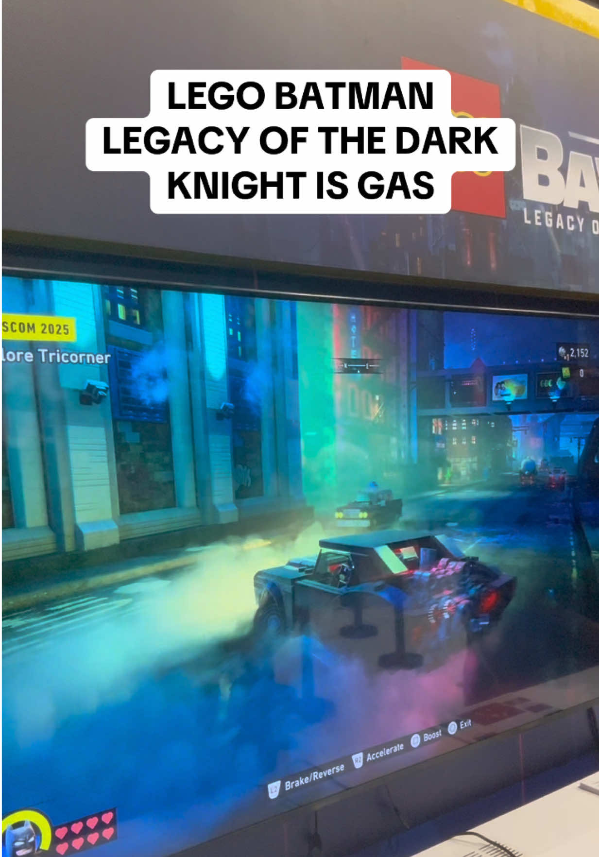 Lego Batman Legacy of The Dark Knight Hands On At Gamescom #legobatman #lego #batman #dc #GamingOnTikTok